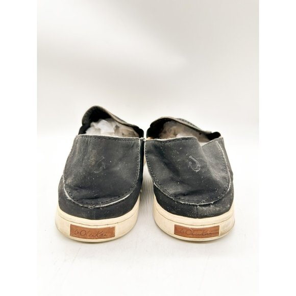 Olukai Pehuea Women's Slip On Sneakers Black Breathable Casual 9.5 - Picture 7 of 10